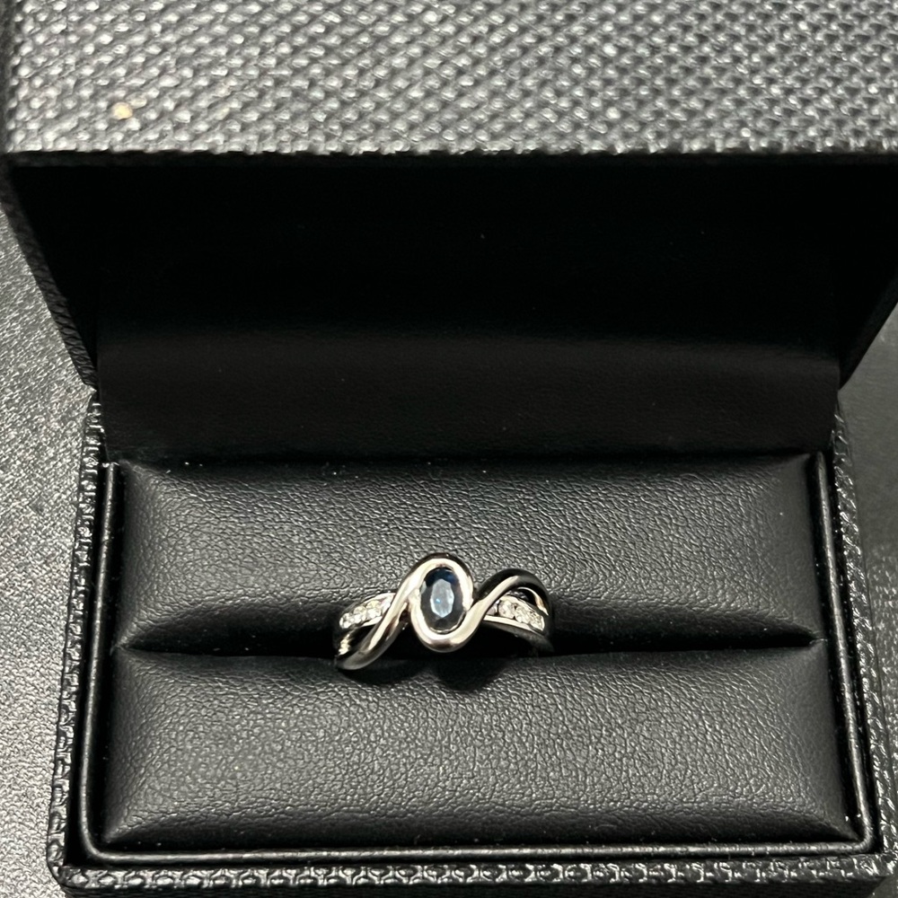 Sapphire and Diamond Ring